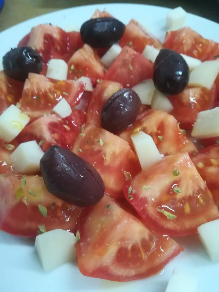 ensalada de tomate
